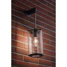 Paulmann Outdoor Classic Long kinkiet zewnętrzny 1x60W przezroczysty/antracyt 94281
