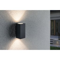Paulmann Flame kinkiet zewnętrzny 2x2,8W antracyt 94328