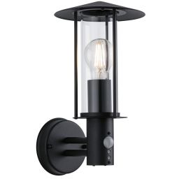 Paulmann Wall Classic kinkiet zewnętrzny 1x15W przezroczysty/czarny 94396