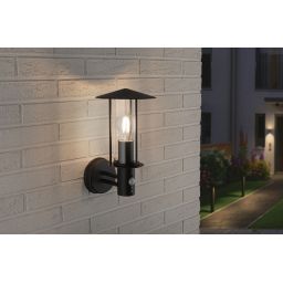 Paulmann Wall Classic kinkiet zewnętrzny 1x15W przezroczysty/czarny 94396