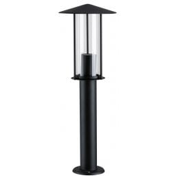 Paulmann Bollard Classic lampa stojąca zewnętrzna 1x15W czarny/przezroczysty 94397