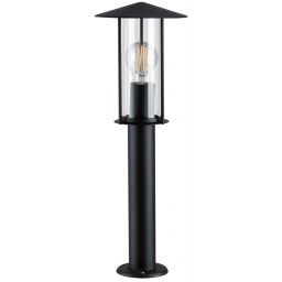 Paulmann Bollard Classic lampa stojąca zewnętrzna 1x15W czarny/przezroczysty 94397