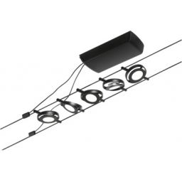 Paulmann Round Mac system linkowy 5x4,5W LED czarny 94418