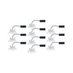 Paulmann Calla lampa do zabudowy 10x6W biały mat 99922