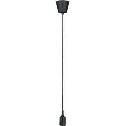 Paulmann Neordic lampa wisząca 1x20 W czarna PL50346