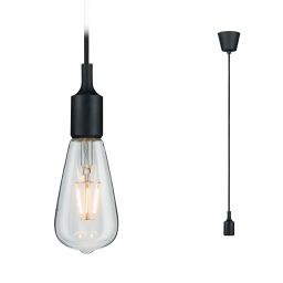 Paulmann Neordic lampa wisząca 1x20 W czarna PL50346