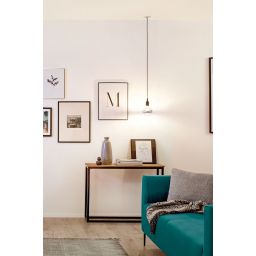 Paulmann Neordic lampa wisząca 1x60 W czarna PL50381