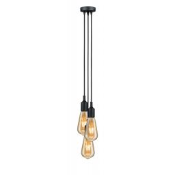 Paulmann Neordic lampa wisząca 3x20 W czarna PL50382