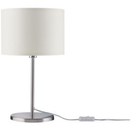 Paulmann Tessa lampa stołowa 1x40 W biała PL70923