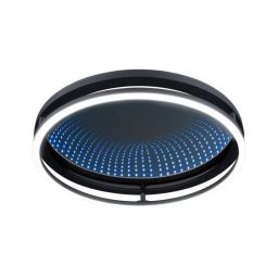 Paulmann Spaceglow plafon 1x38 W czarny PL71056