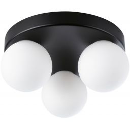Paulmann Gove lampa podsufitowa 3x20 W czarna PL71069