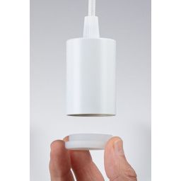 Paulmann Ravi lampa wisząca 1x60 W biała PL71135