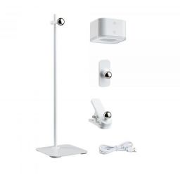 Paulmann Varia lampa biurkowa 2x3 W biała 71172