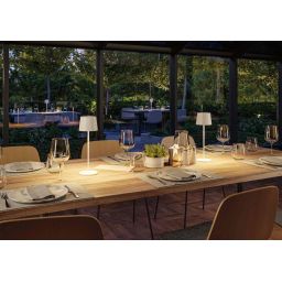 Paulmann Gilo lampa stołowa 1x2,8 W biała PL76997