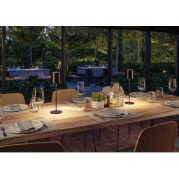 Paulmann Tuni lampa stołowa 1x2,8 W czarna PL76998