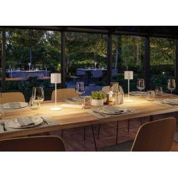 Paulmann Tuni lampa stołowa 1x2,8 W biała PL76999