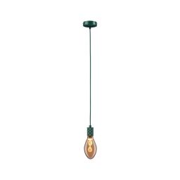 Paulmann Neordic lampa wisząca 1x60 W zielona PL78433