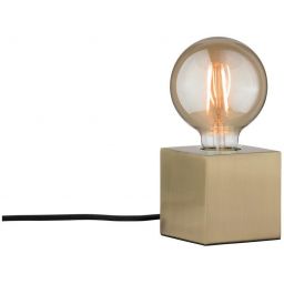 Paulmann Dilja lampa stołowa 1x20 W mosiądz PL79728