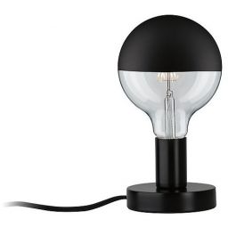 Paulmann Neordic Haldor lampa stołowa 1x20W czarna 79758