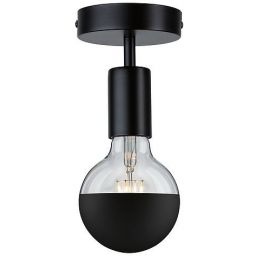 Paulmann Neordic Malja lampa podsufitowa 1x20W czarna 79760