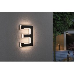 Paulmann Outdoor Solar kinkiet solarny 1x0,2 W czarny 79844