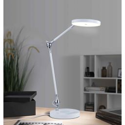 Paulmann Numis lampa biurkowa 1x11 W biała PL79884