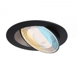 Paulmann Anmus lampa do zabudowy 1x5 W czarna 92257