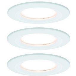 Paulmann Nova lampa do zabudowy 3x6,5W LED biały mat 93460