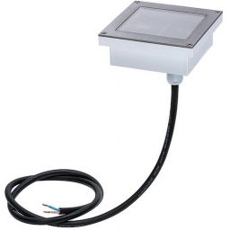 Paulmann Brick lampa gruntowa 1x0,8W LED z czujnikiem zmierzchu szary 94336