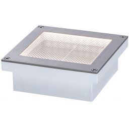 Paulmann Brick lampa gruntowa 1x0,8W LED z czujnikiem zmierzchu szary 94336