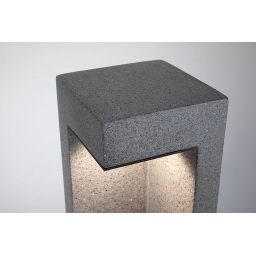 Paulmann Concrea lampa stojąca zewnętrzna 1x6,8W LED szara 94501