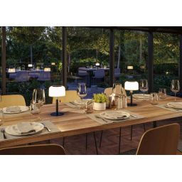 Paulmann Bartja lampa stołowa 1x1,6 W czarna PL94607