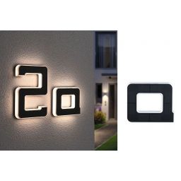 Paulmann Outdoor Solar kinkiet solarny 1x0,2 W czarny 94650