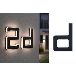 Paulmann Outdoor Solar kinkiet solarny 1x0,2 W czarny 94653