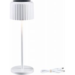 Paulmann Else lampa stołowa 1x3,7 W biała PL94879