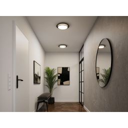 Paulmann Egron plafon 1x16 W czarny PL96785