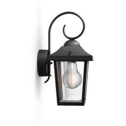 Philips Buzzard kinkiet zewnętrzny 1x60 W czarny 915005309001