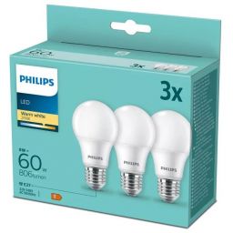 Philips Essential żarówka LED 3x8 W 2700 K E27 929002306203