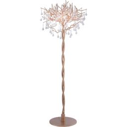 Paul Neuhaus Icicle lampa stojąca 5x40W mosiądz postarzany 232-11