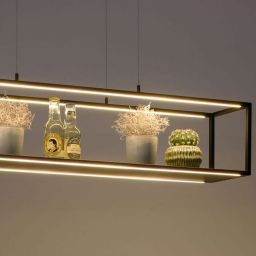 Paul Neuhaus Contura lampa wisząca 4x8W LED czarny mat 2441-18