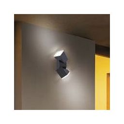 Paul Neuhaus Ryan kinkiet zewnętrzny 2x5W LED antracyt 9722-13