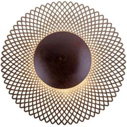 Paul Neuhaus Nevis lampa podsufitowa 1x18W LED złoty/rdzawy 6551-48