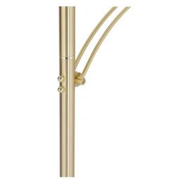 Paul Neuhaus Artur lampa stojąca 2x21W/1x6W mosiądz mat 673-60