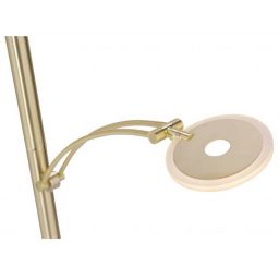 Paul Neuhaus Artur lampa stojąca 2x21W/1x6W mosiądz mat 673-60