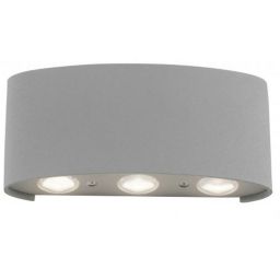 Paul Neuhaus Carlo kinkiet zewnętrzny 6x0,8W LED srebrny 9488-21
