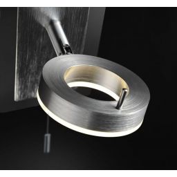 Paul Neuhaus Sileda kinkiet 1x6W LED aluminium mat 9785-96