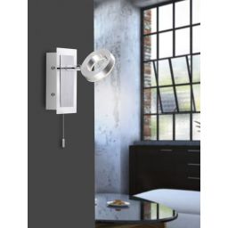 Paul Neuhaus Sileda kinkiet 1x6W LED aluminium mat 9785-96