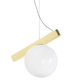 Moosee Balance lampa wisząca biała-złota MSE1501100553