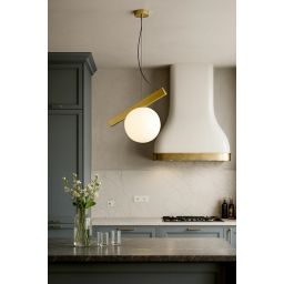 Moosee Balance lampa wisząca biała-złota MSE1501100553