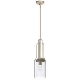 Quintiesse Kimrose lampa wisząca 1x40 W polerowany nikiel QN-KIMROSE-MP-PN